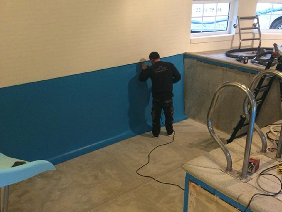 Renovering af pool I Søndervig